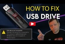 How to Fix USB Device Not Recognized