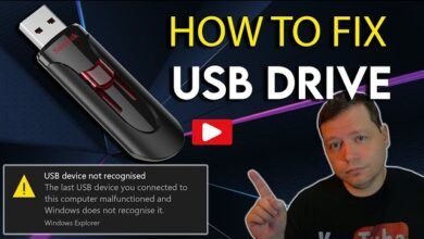 How to Fix USB Device Not Recognized